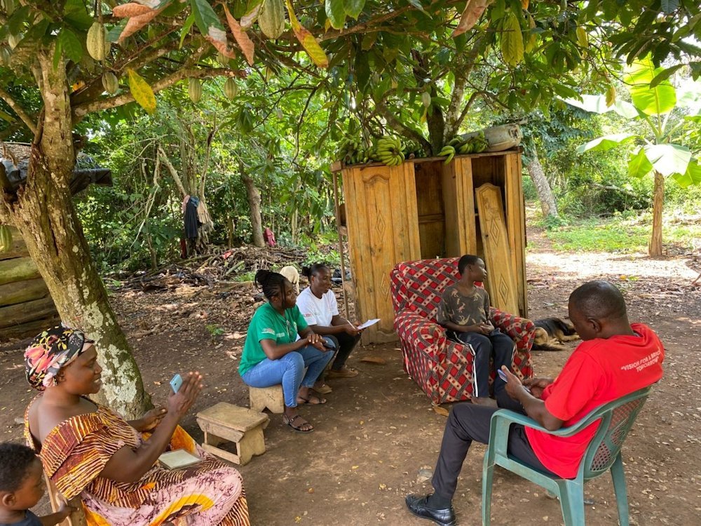 Compass Ghana home visit