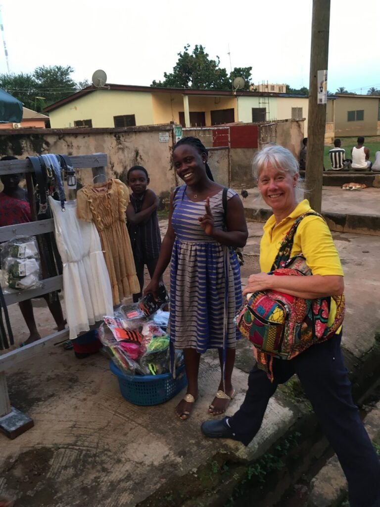 Compass helping out in Ghana