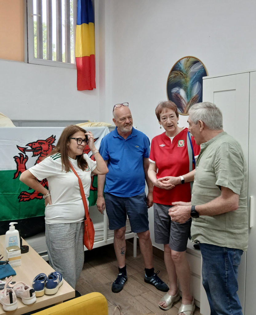 Gôl members with Ian Tilling from Casa Ioana - Bucharest June 2026
